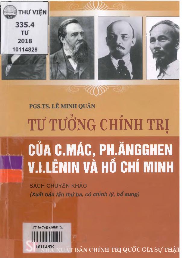 Tư tưởng chính trị của C.Mác, Ph.Ăngghen V.I.Lênin và Hồ Chí Minh