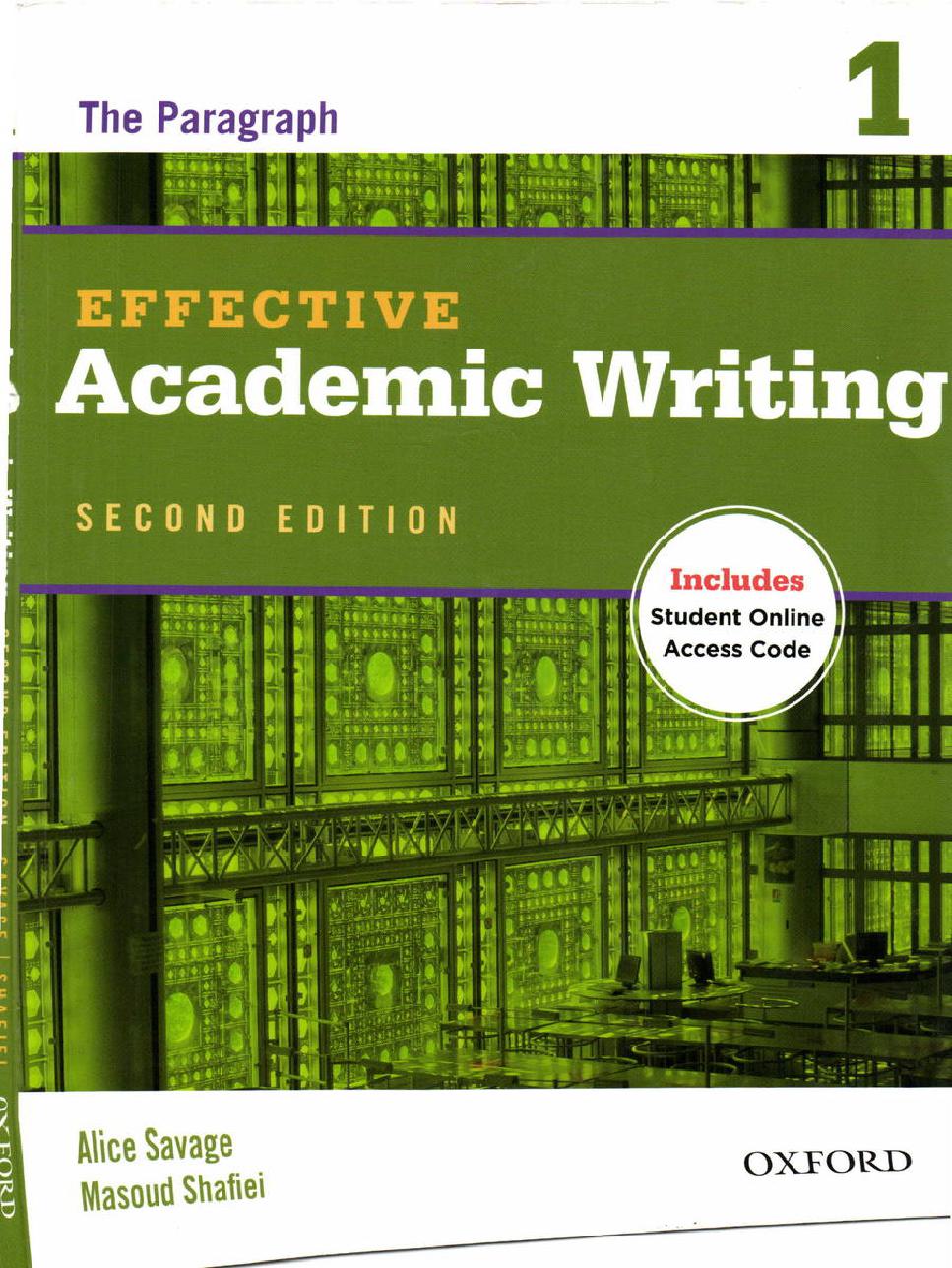 Effective academic writing 1: the paragraph