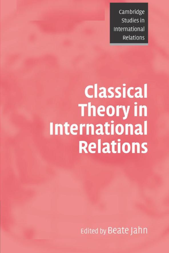 Classical theory in international relations