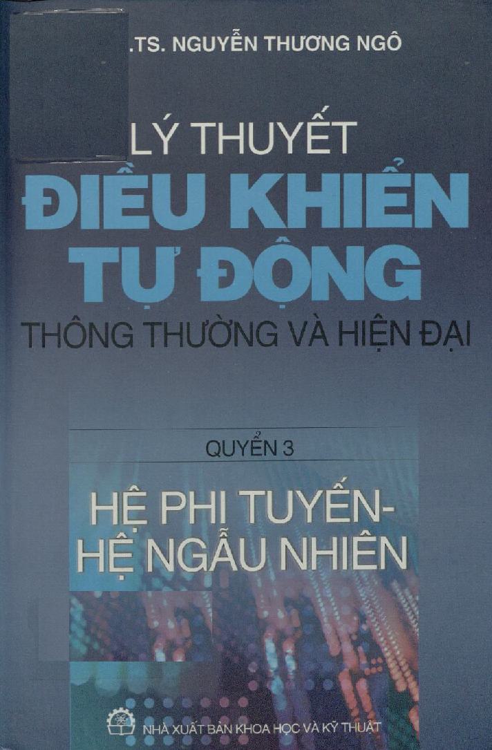 Lý thuyết điều khiển tự động thông thường và hiện đại