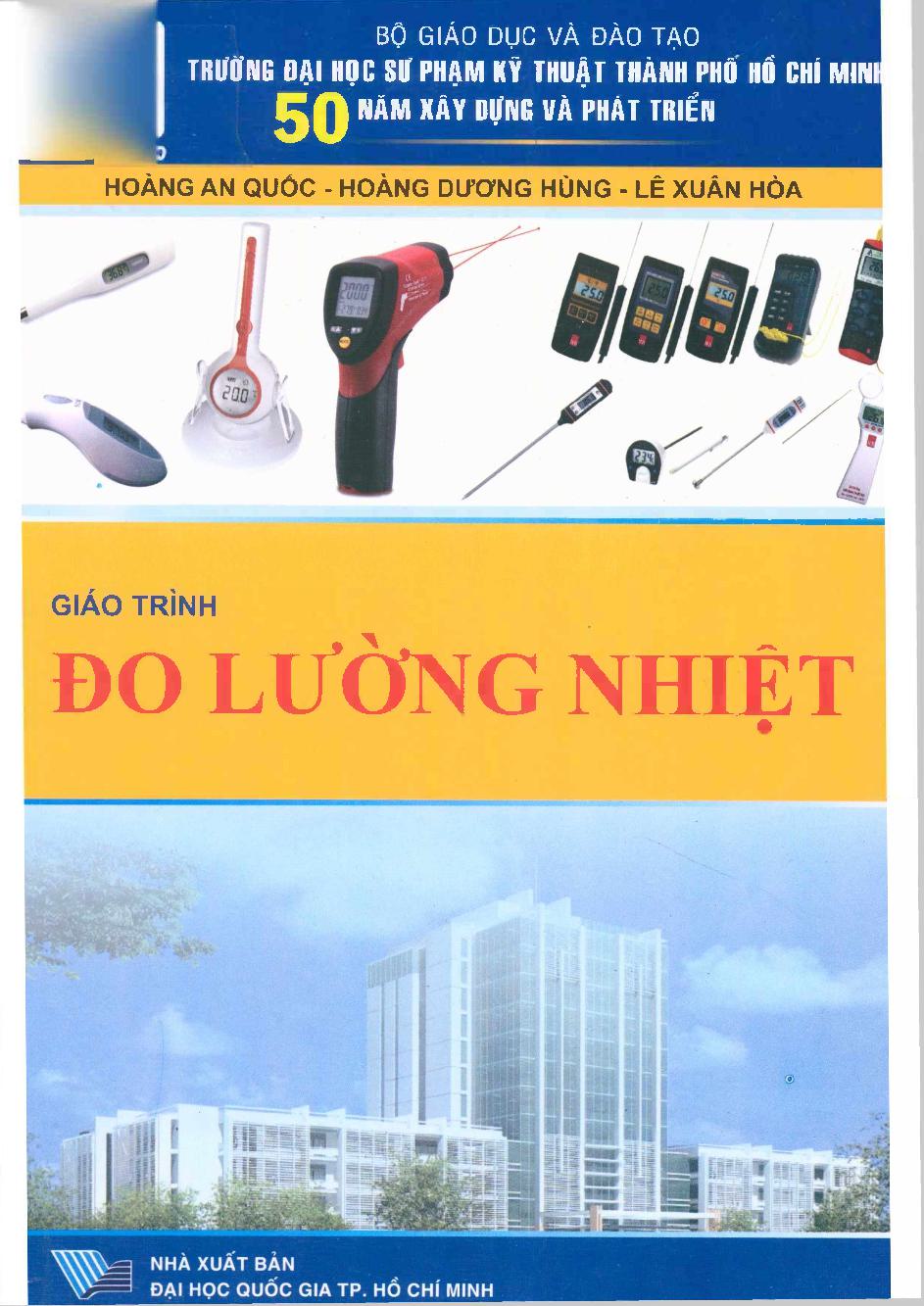 Giáo trình Đo lường nhiệt