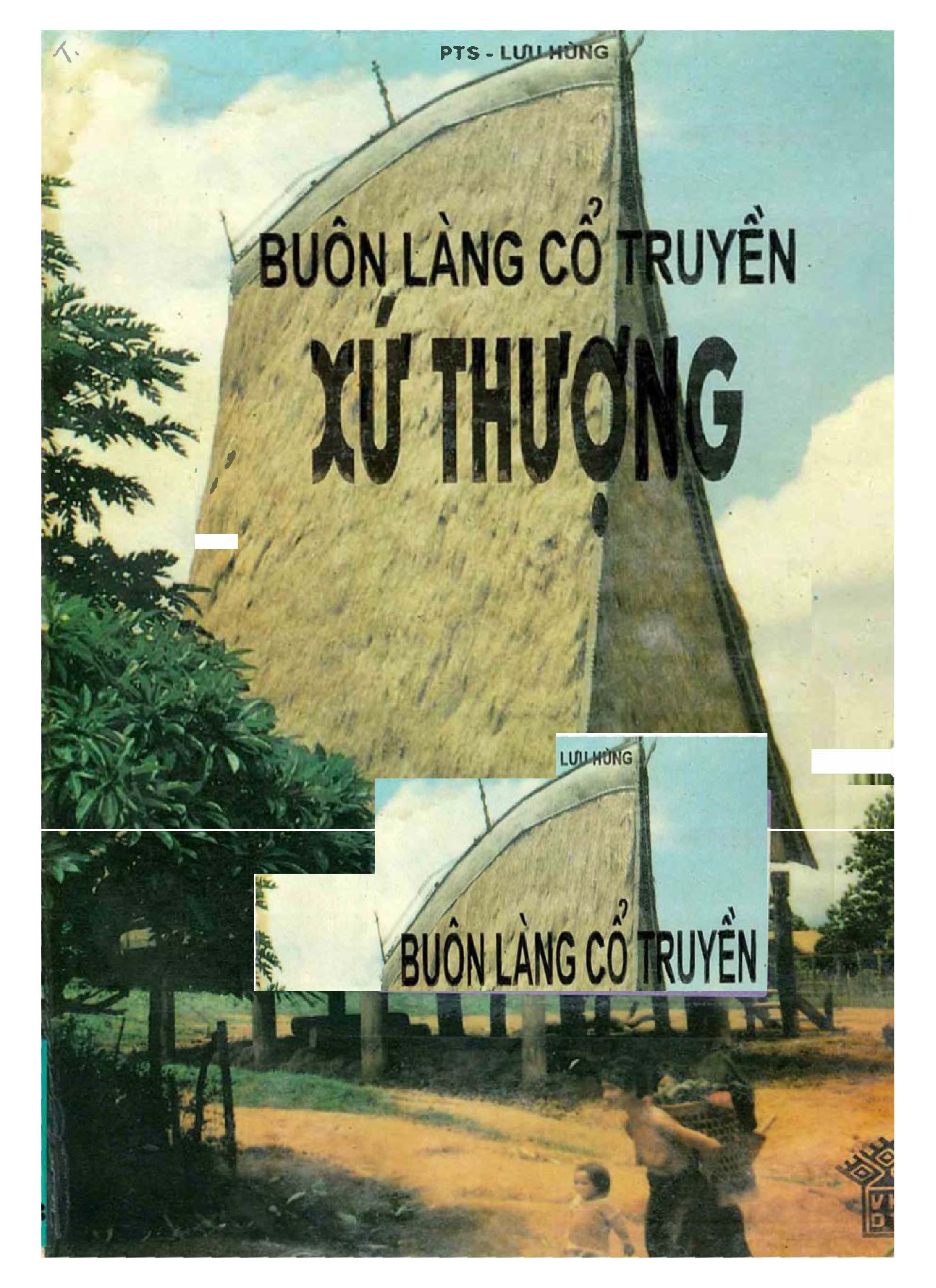 Buôn làng cổ truyền Xứ thượng