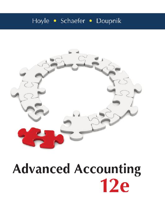 Advanced Accounting - Standalone book 