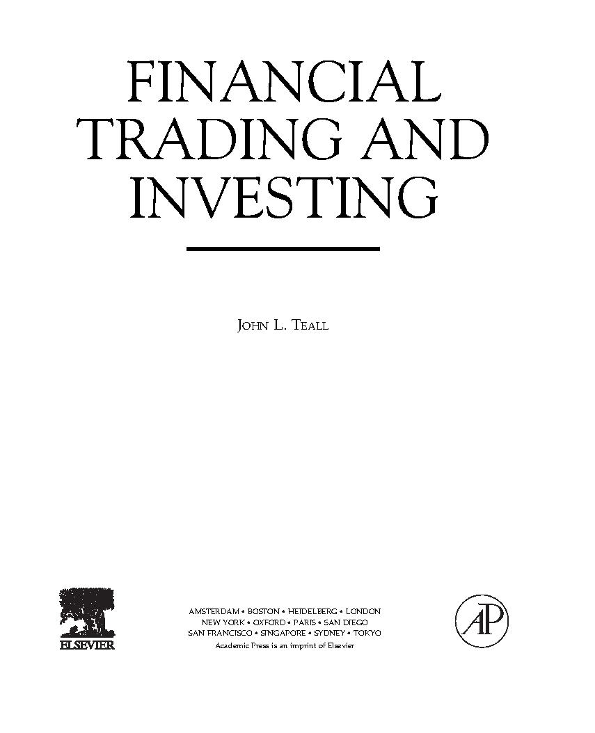 Financial Trading and Investing