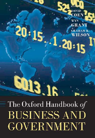 The Oxford Handbook of Business and Government