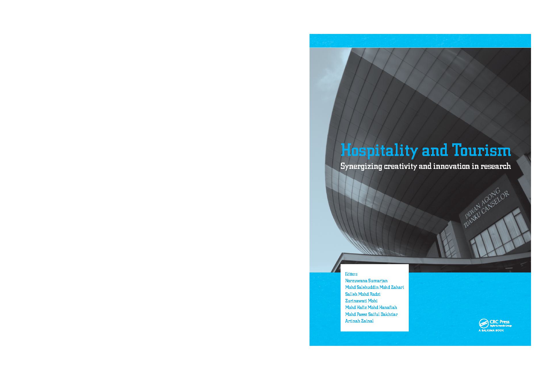 Hospitality and Tourism: Synergizing Creativity and Innovation in Research