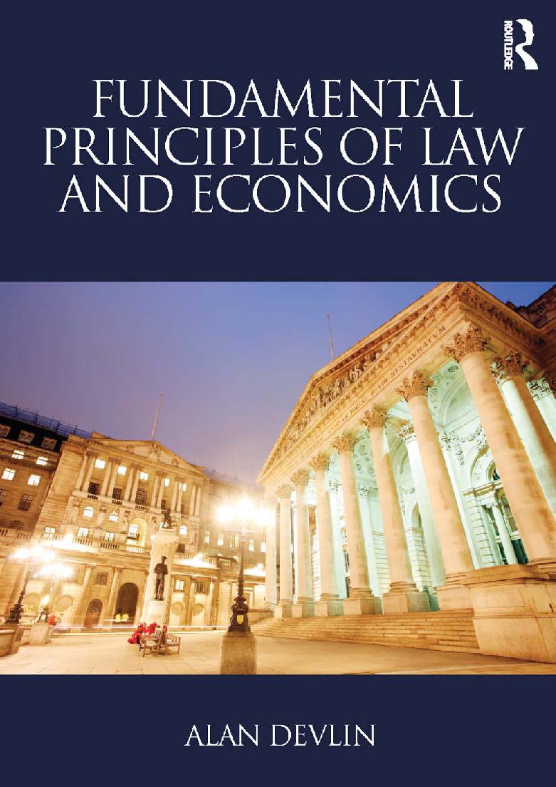 Fundamental Principles of Law and Economics