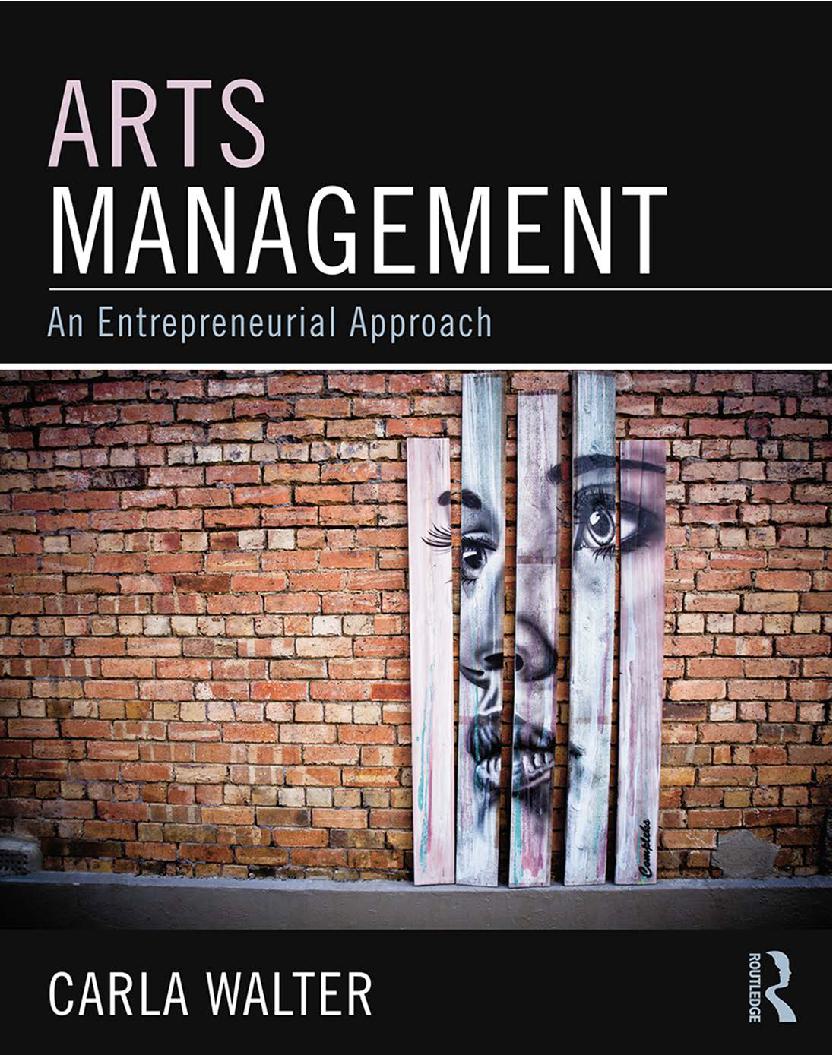 Arts Management: An entrepreneurial approach