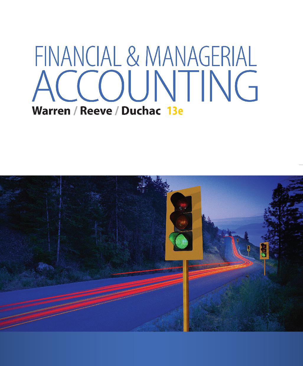 Financial & Managerial Accounting