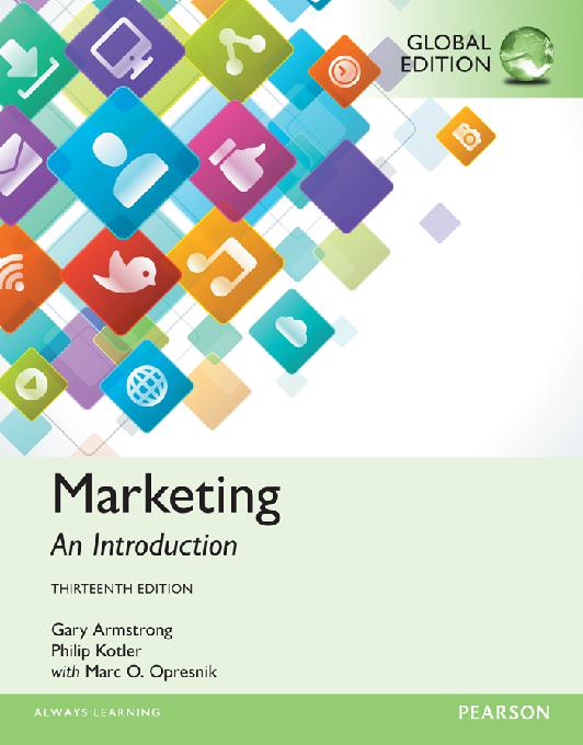 Marketing: An Introduction