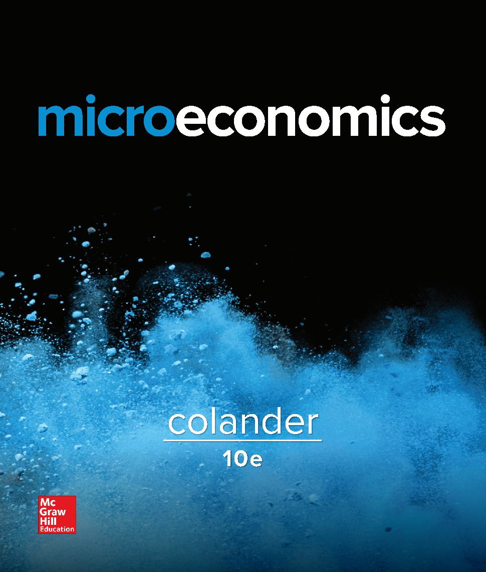 Microeconomics 10th Edition