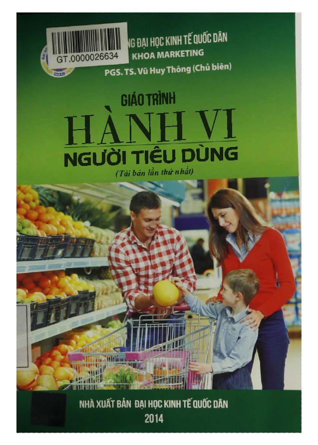 Giáo trình Hành vi người tiêu dùng