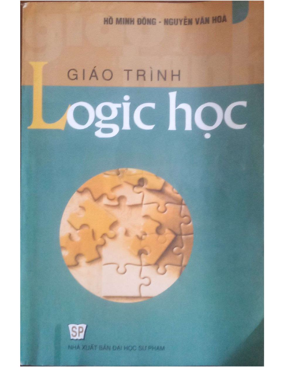 Giáo trình Logic học