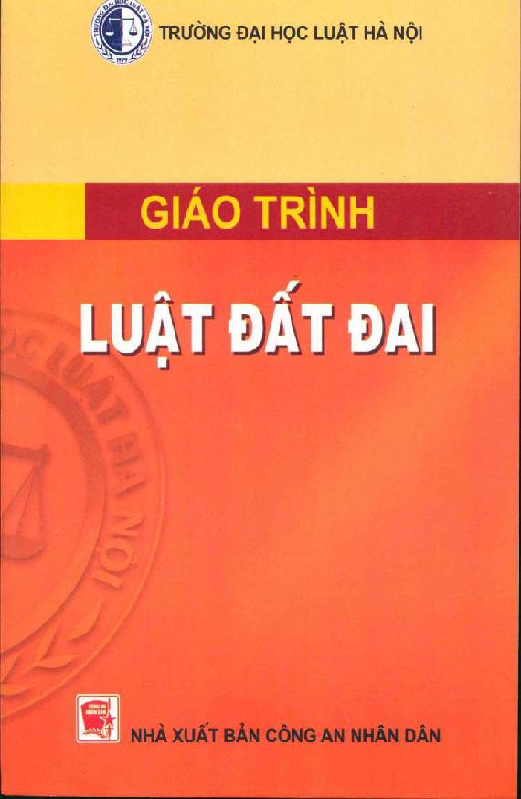 Giáo trình Luật đất đai