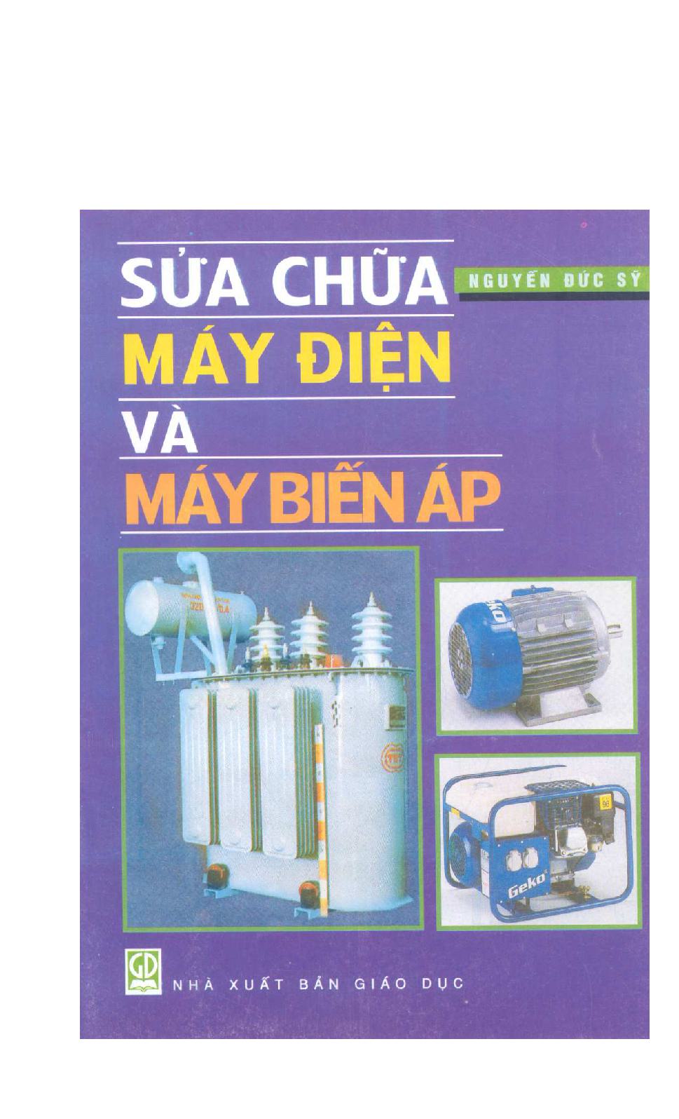 Sữa chữa máy điện và máy biến áp