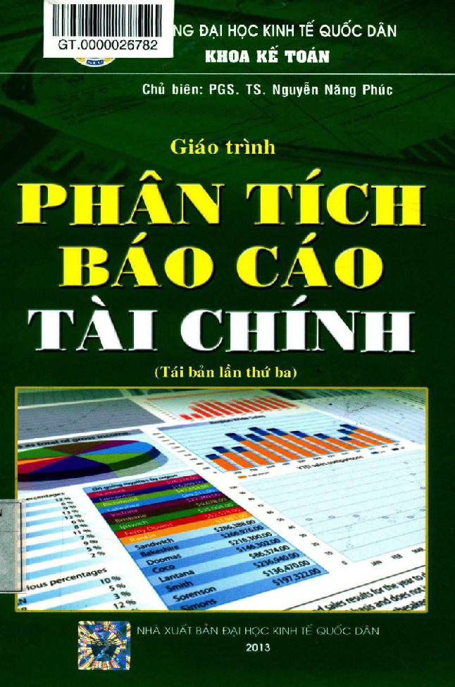 Giáo trình Phân tích Báo cáo tài chính