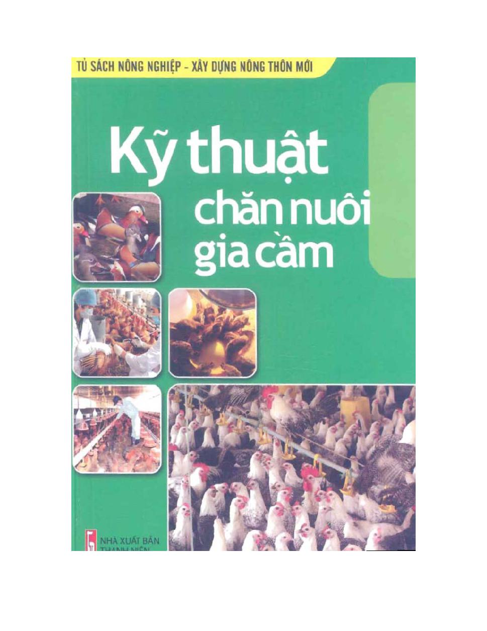 Kỹ thuật chăn nuôi gia cầm