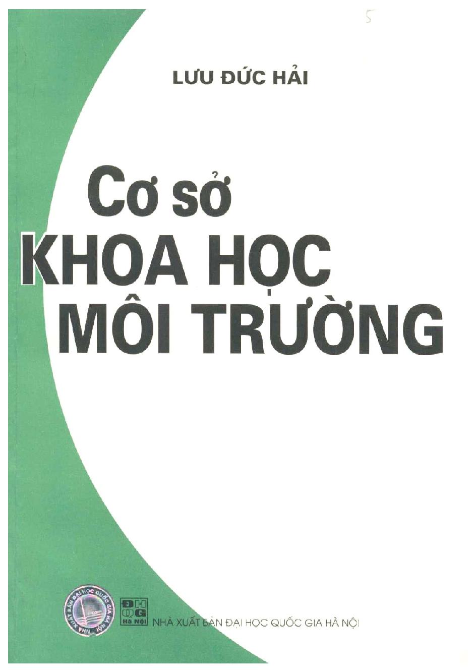 Cơ sở khoa học môi trường