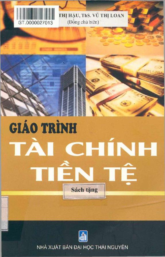 Giáo trình Tài chính tiền tệ