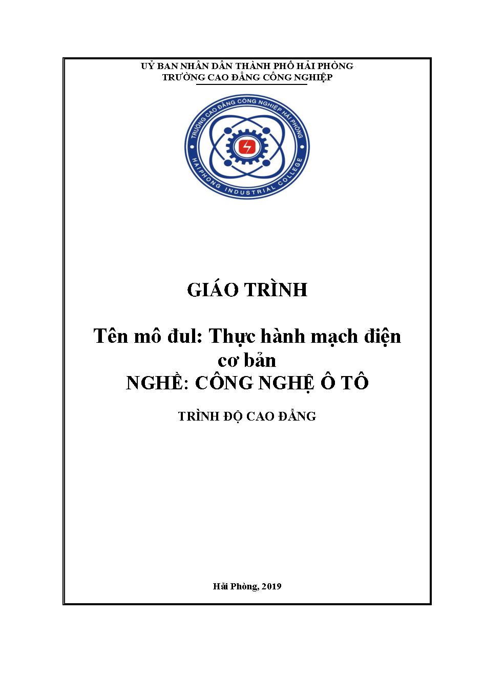 Thực hành mạch điện cơ bản