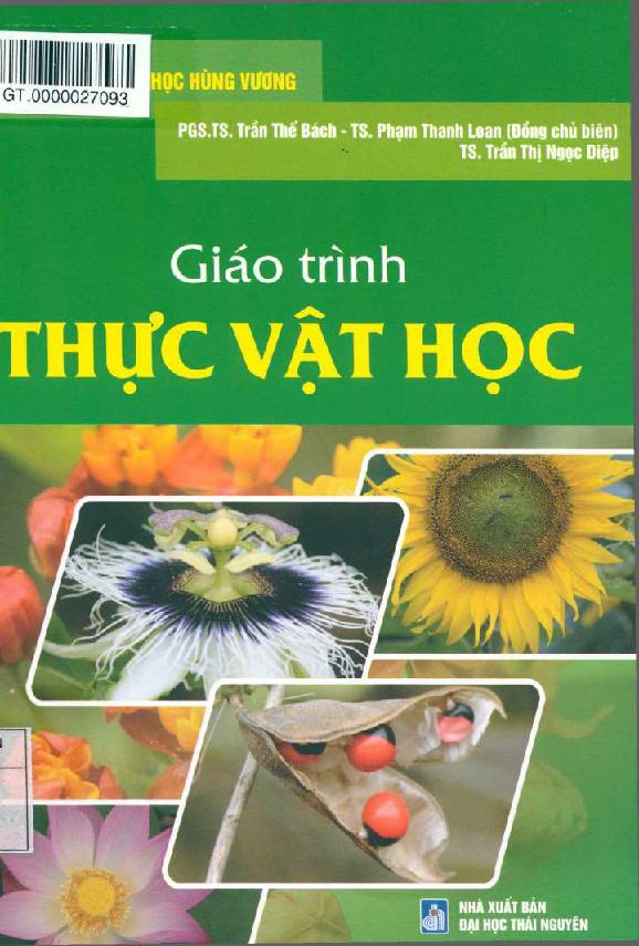 Giáo trình thực vật học