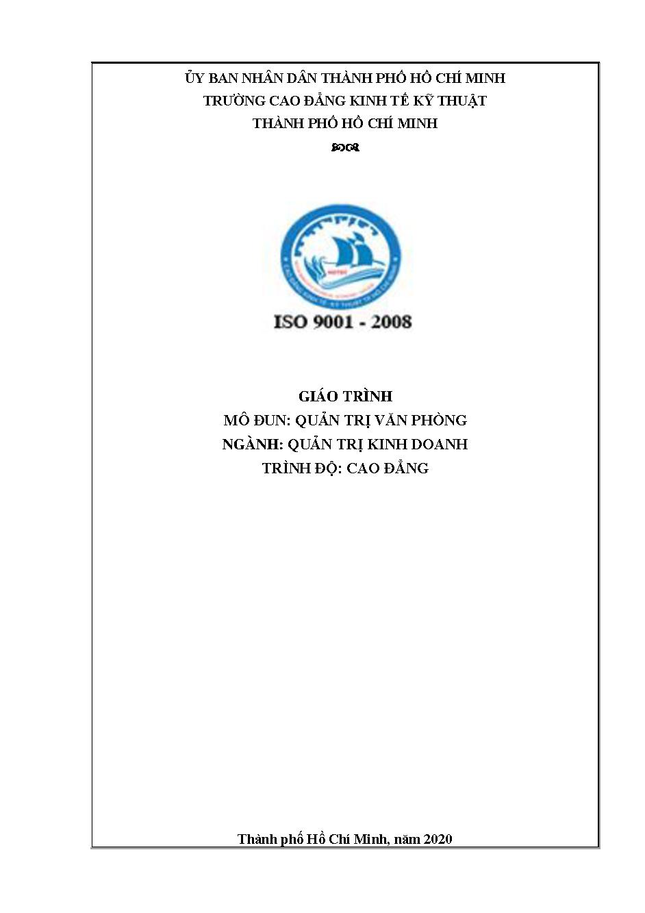 Giáo trình Quản trị văn phòng, Quản trị kinh doanh