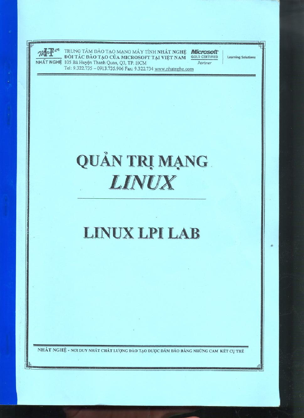 Quản trị mạng LINUX