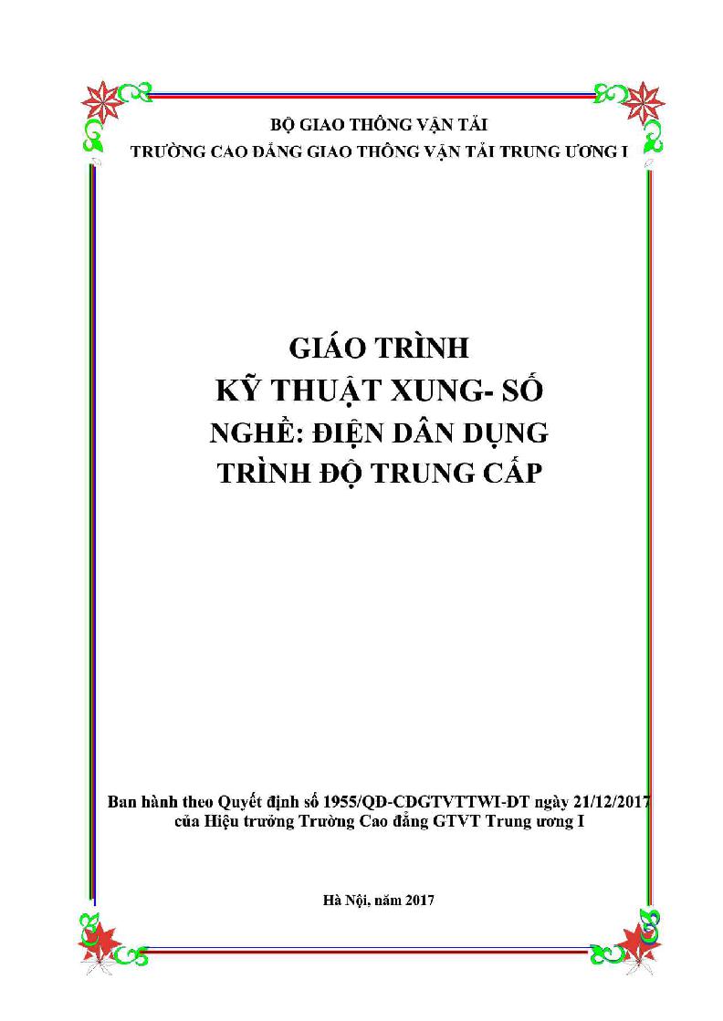 Giáo trình Điện tử cơ bản