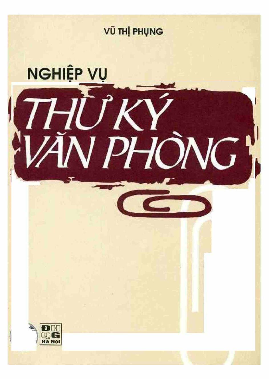 Nghiệp vụ thư ký văn phòng