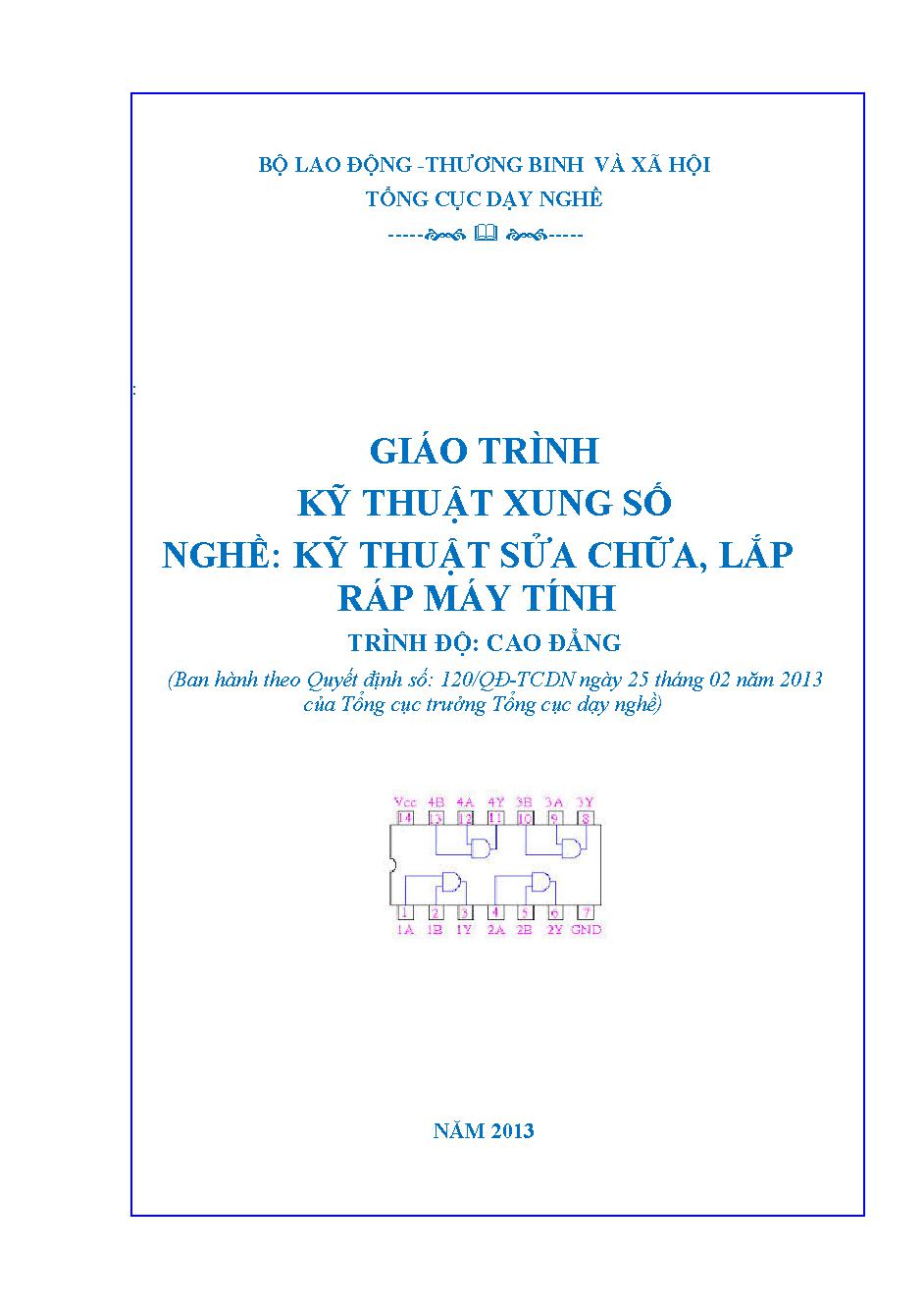 Giáo trình Kỹ thuật xung số