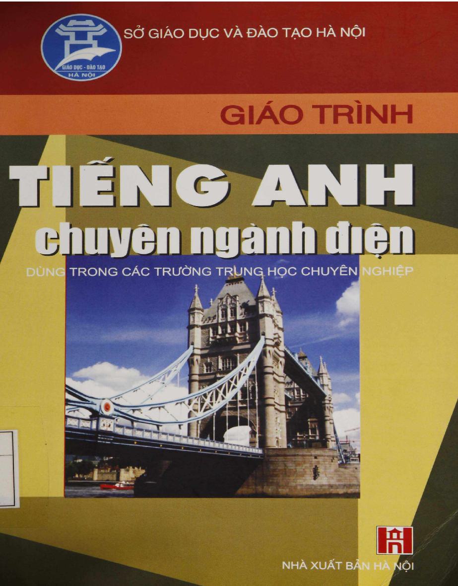 Giáo trình Tiếng Anh chuyên ngành điện