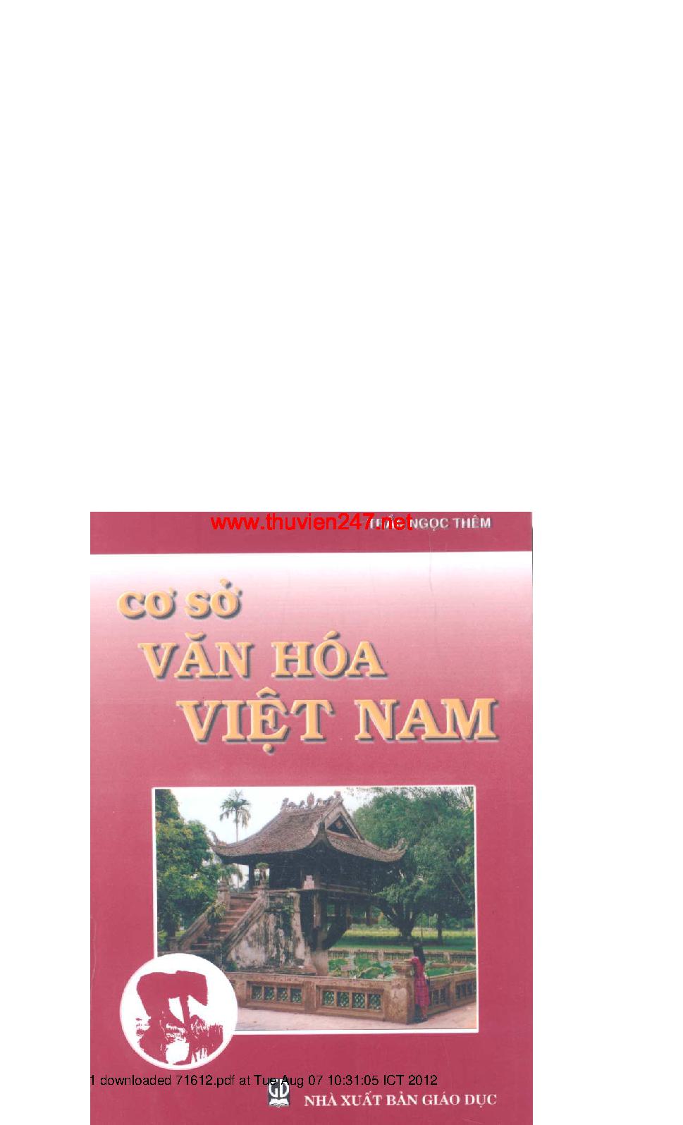 Cơ sở văn hoá Việt Nam