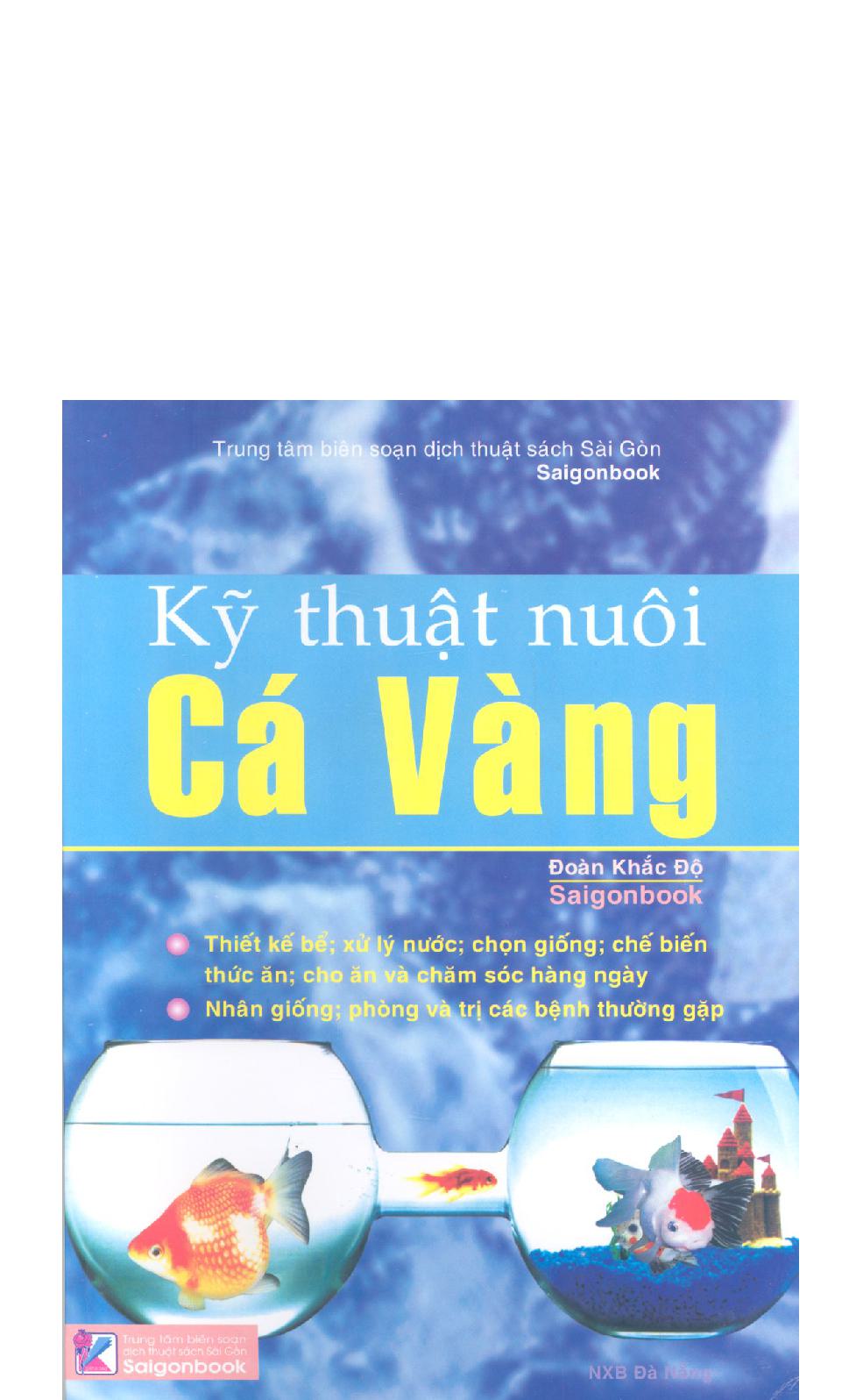 Kỹ thuật nuôi Cá vàng