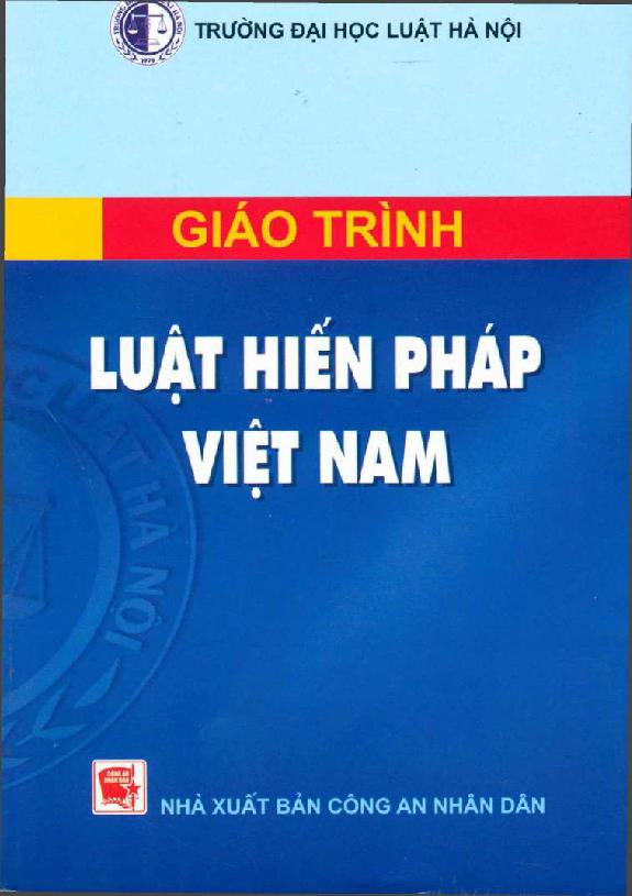 Giáo trình Luật hiến pháp Việt Nam