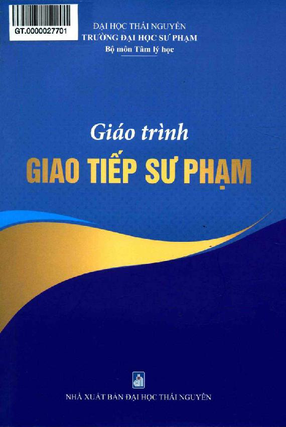 Giáo trình Giao tiếp sư phạm