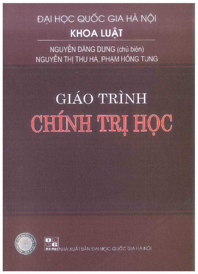 Giáo trình Chính trị học