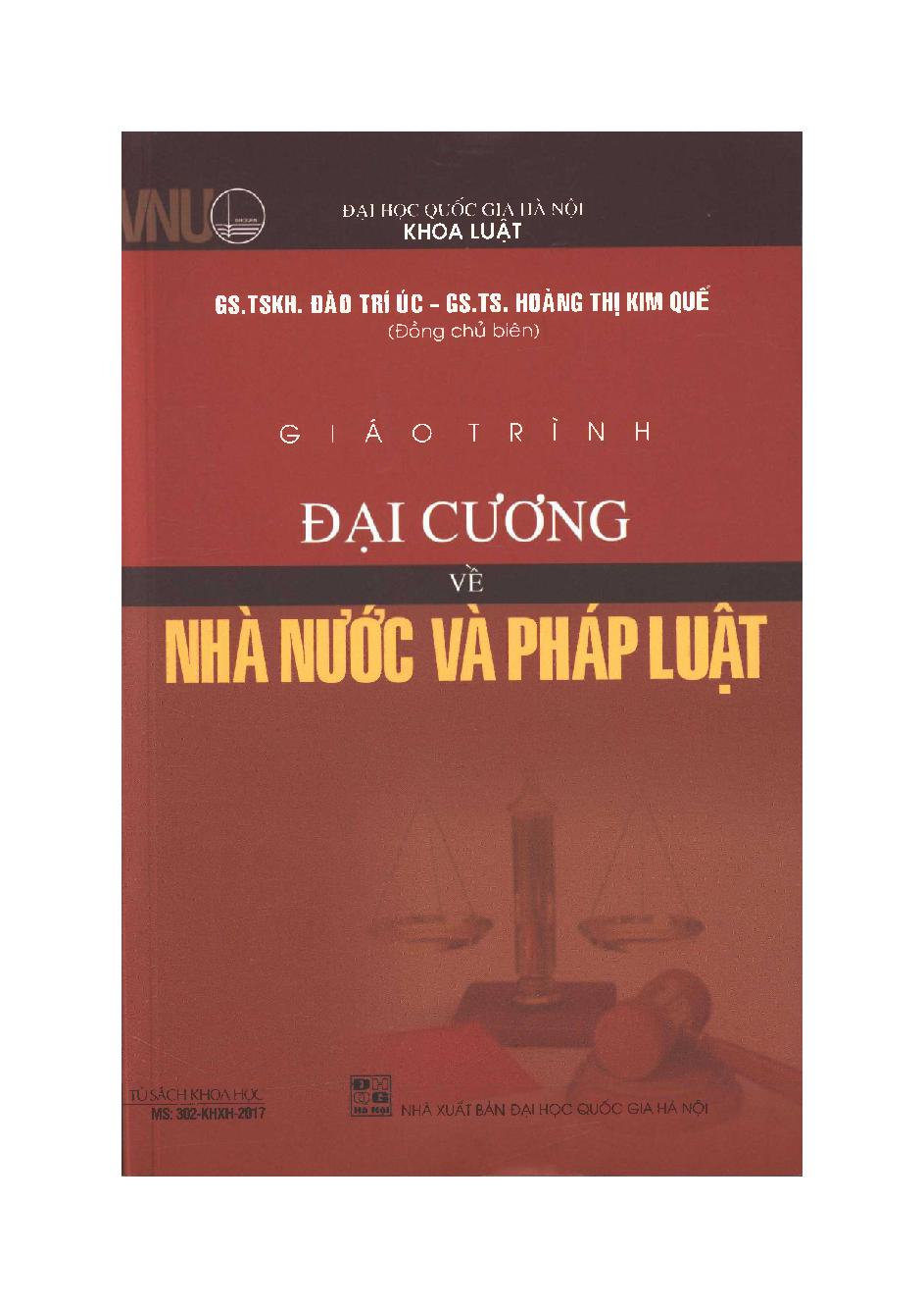 Đại cương về nhà nước và pháp luật