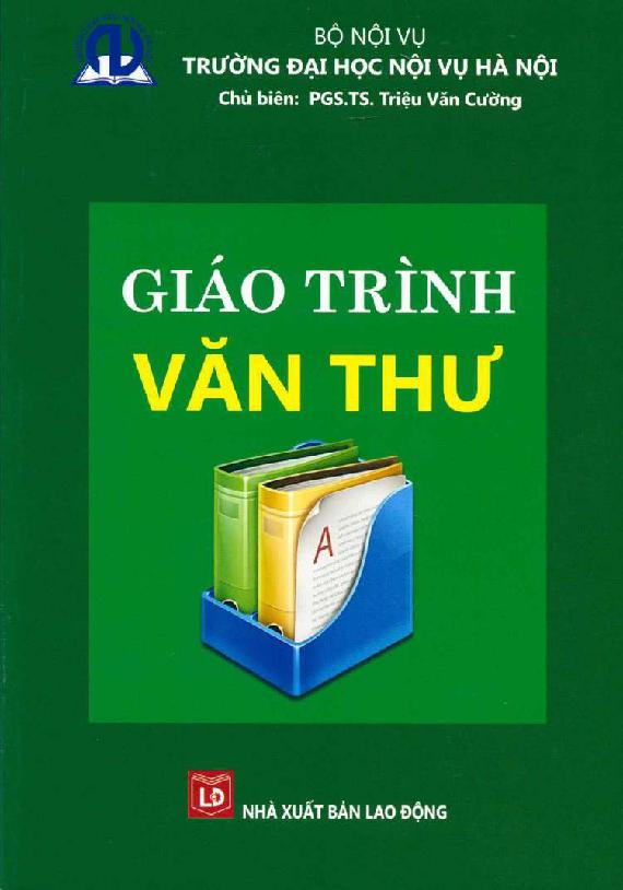 Giáo trình Văn thư