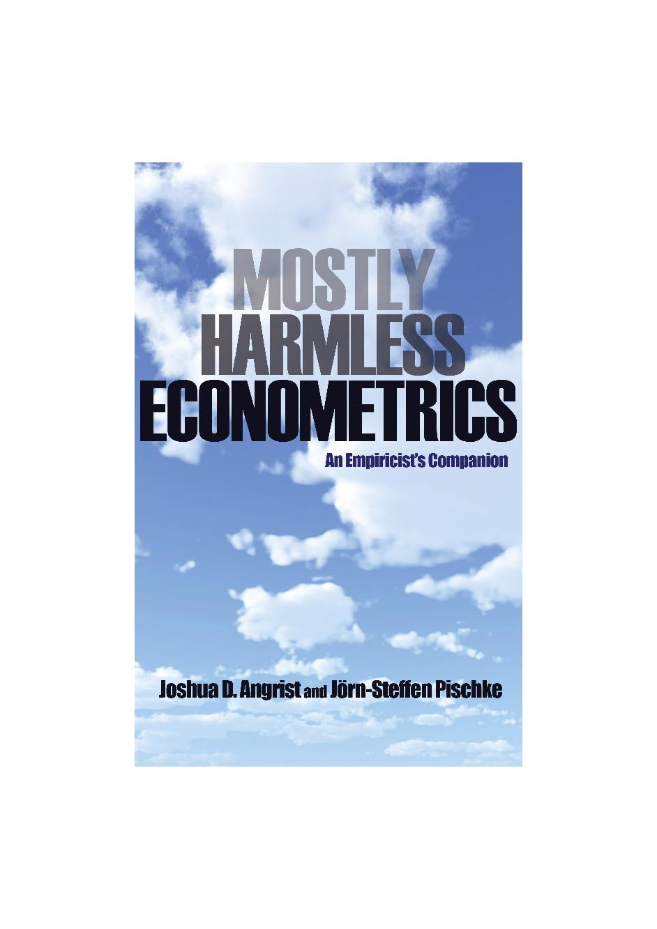 Mostly harmless econometrics