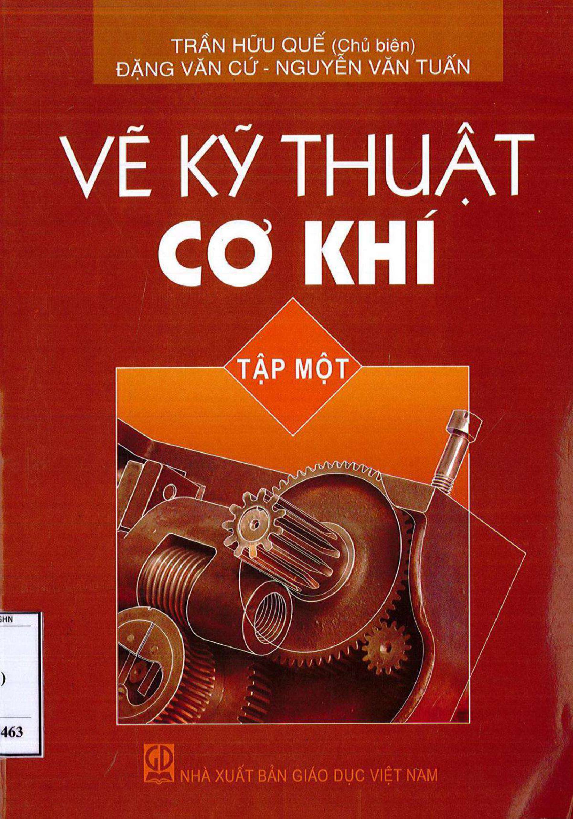 Vẽ kỹ thuật cơ khí - tập 1