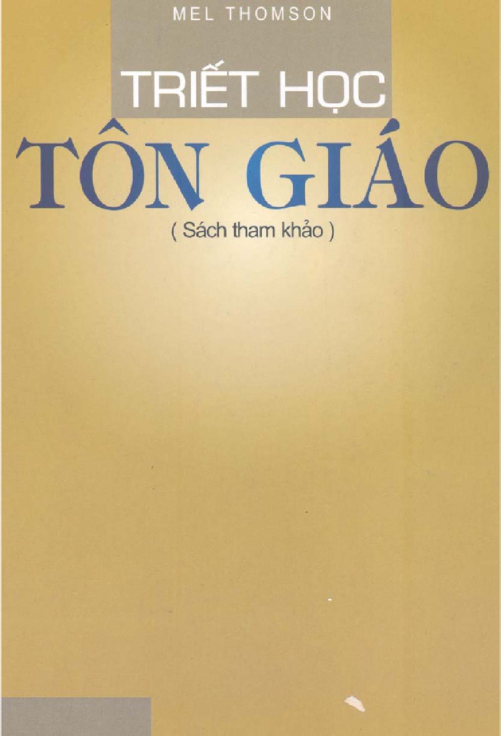 Triết học tôn giáo