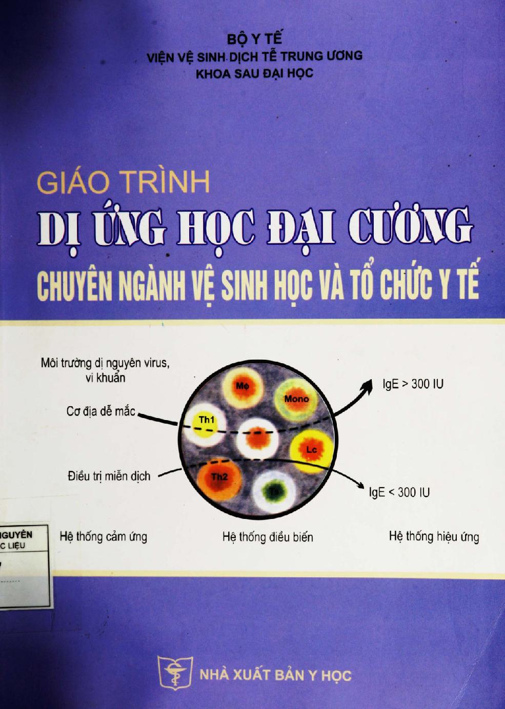 Giáo trình Dị ứng học đại cương 