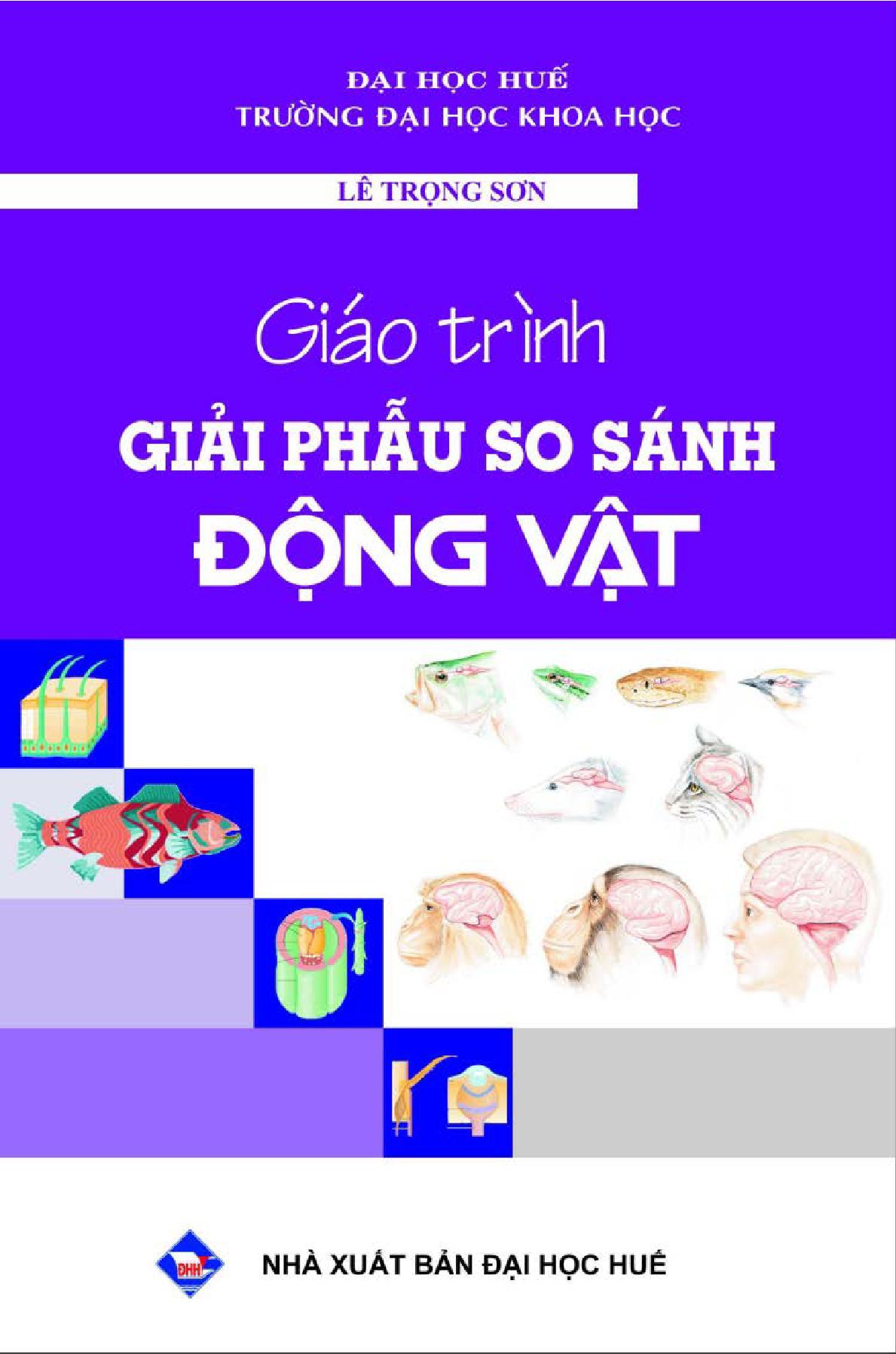 Giáo trình Giải phẫu so sánh động vật