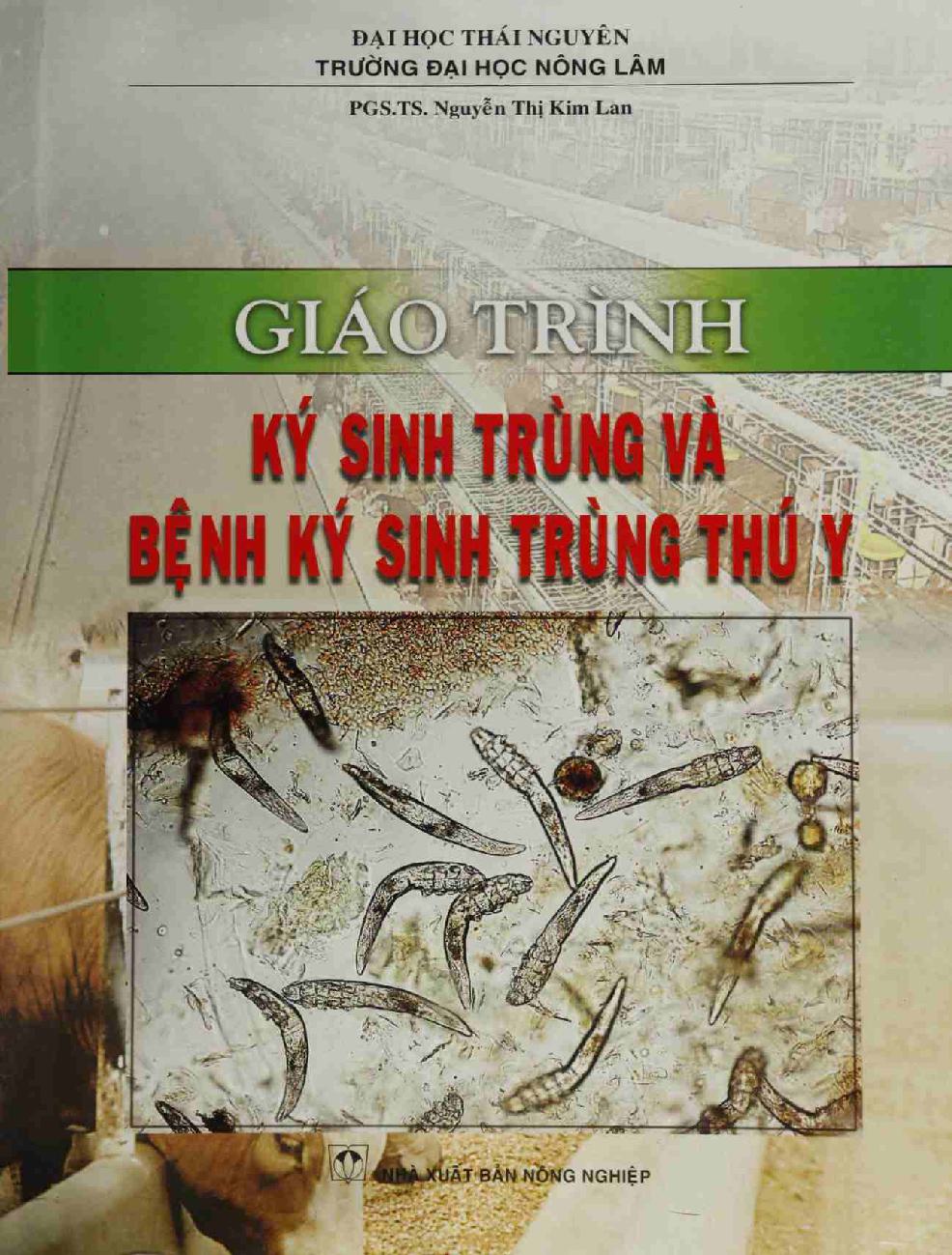 Giáo trình Ký sinh trùng và bệnh ký sinh trùng thú y