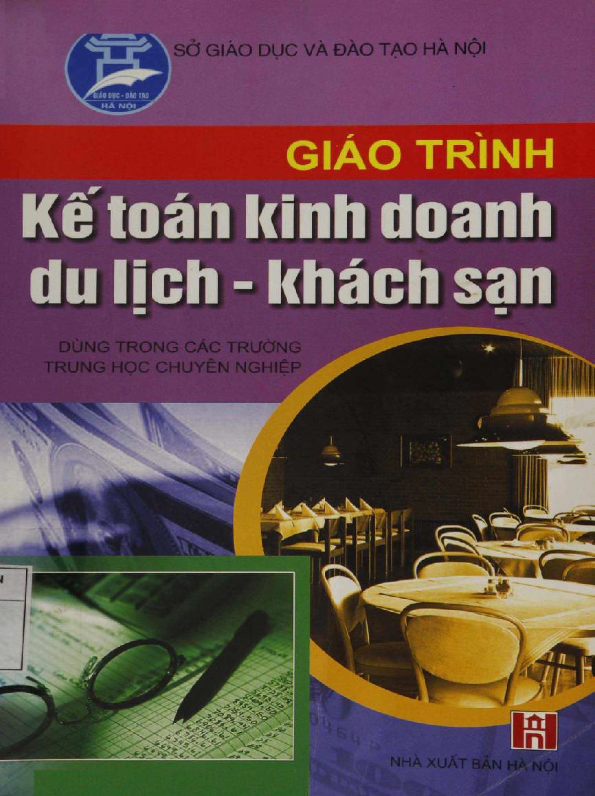 Giáo trình kế toán kinh doanh du lịch - khách sạn