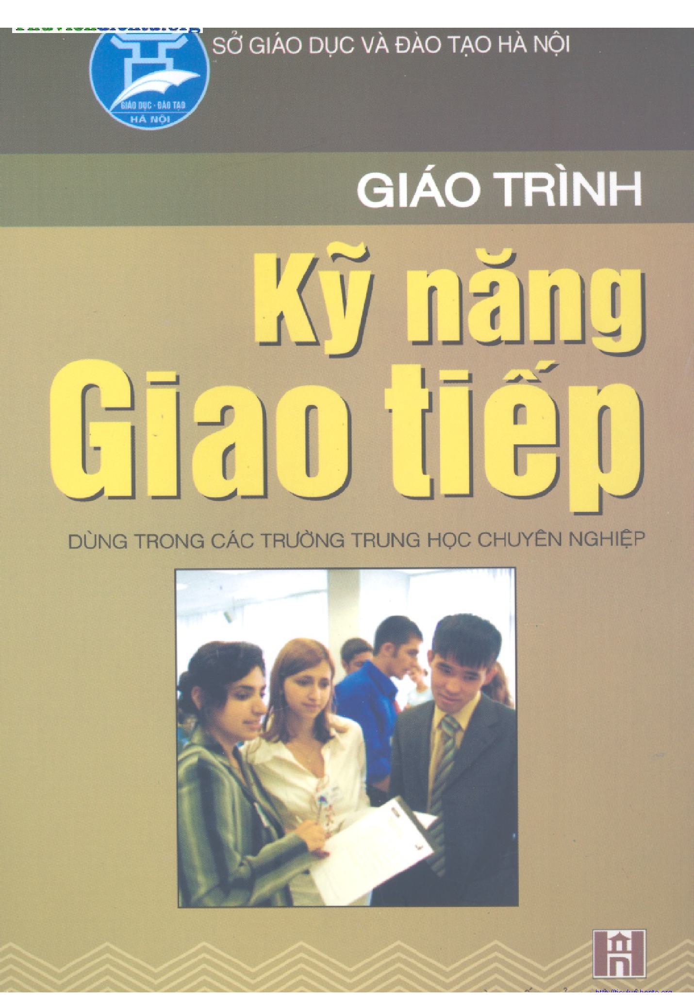 Giáo trình Kỹ năng giao tiếp 