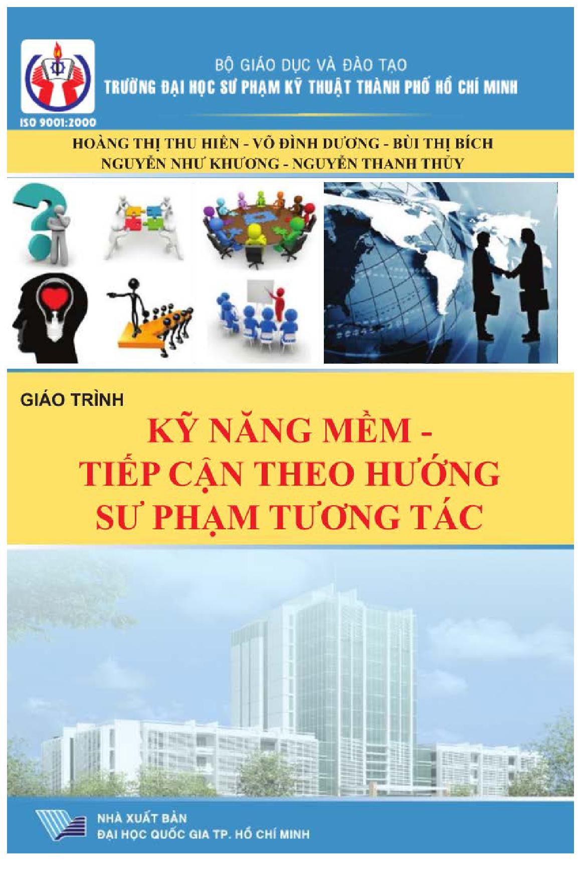 Giáo trìn Kỹ năng mềm - tiếp cận theo hướng sư phạm tương tác