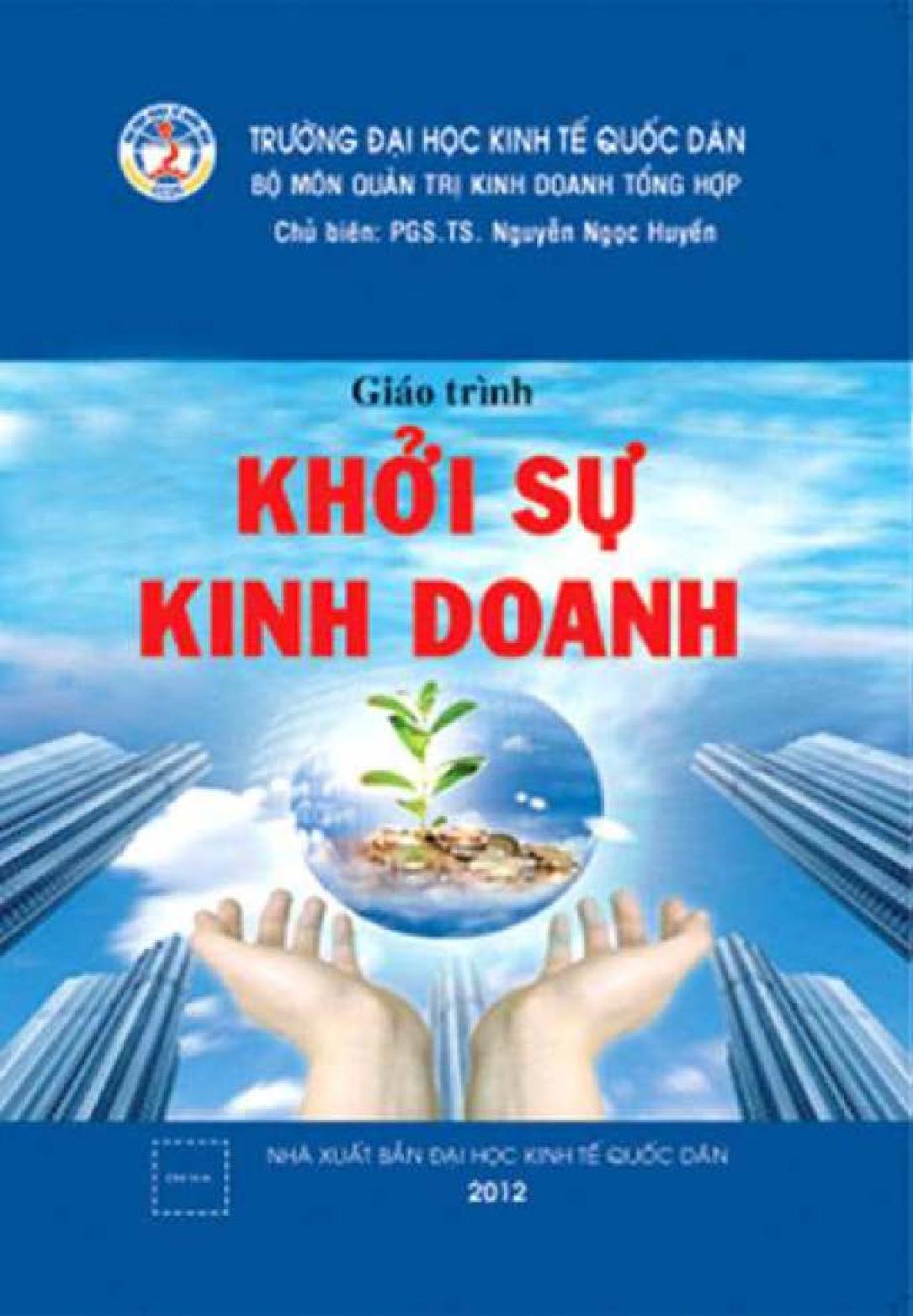 Giáo trình khởi sự kinh doanh