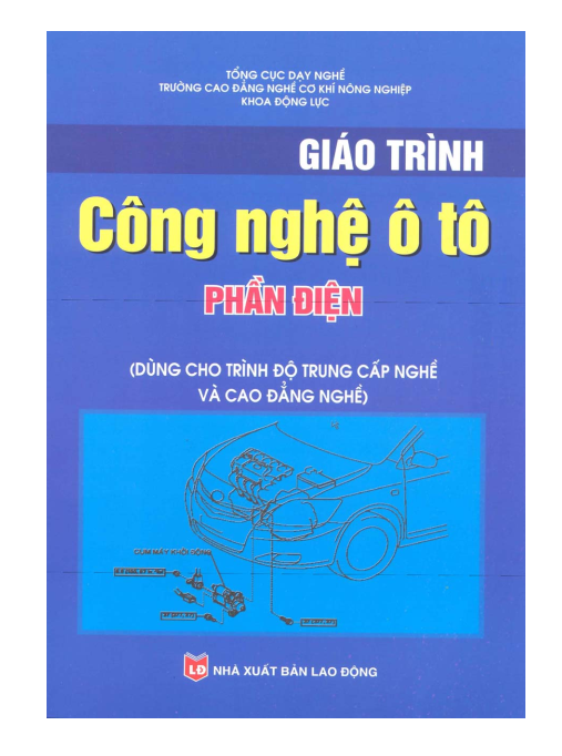 Giáo trình Công nghệ ô tô. Phần điện