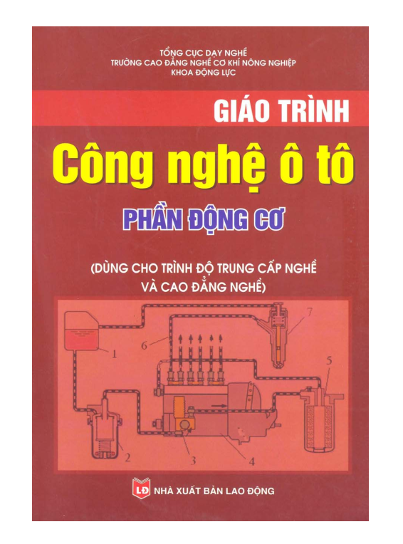 Giáo trình Giáo trình Công nghệ ô tô. phần điện cơ